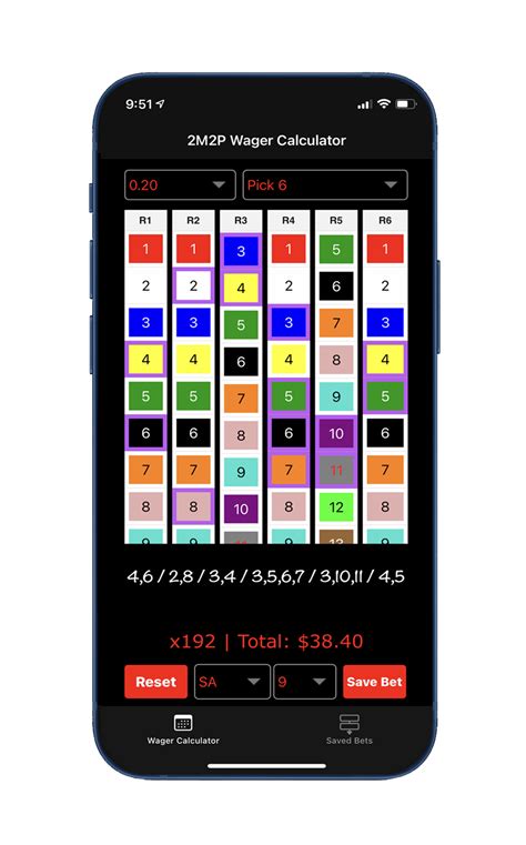 exotic wager calculator